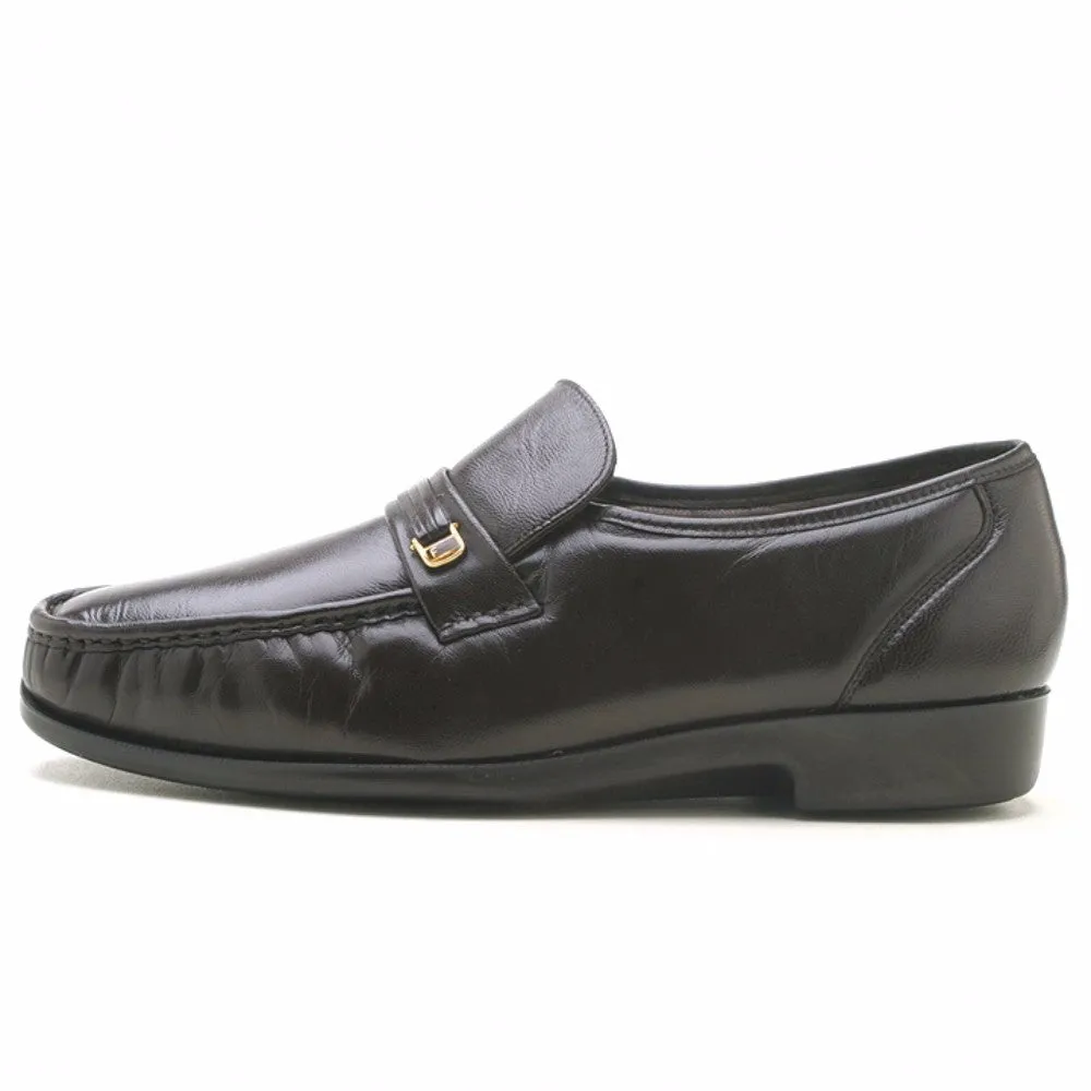 Florsheim Riva Brown Moc Toe Bit Loafer