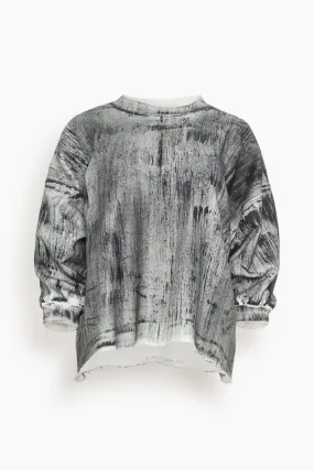 Fond Sweatshirt in Black Bruised