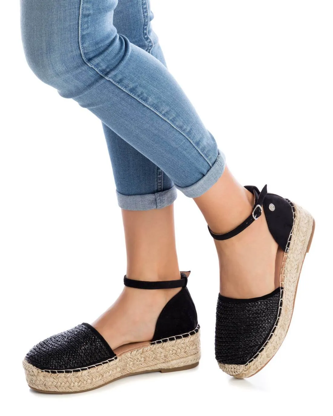 Girona Black Espadrilles