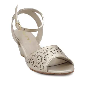 Golden Formal Sandal 078120