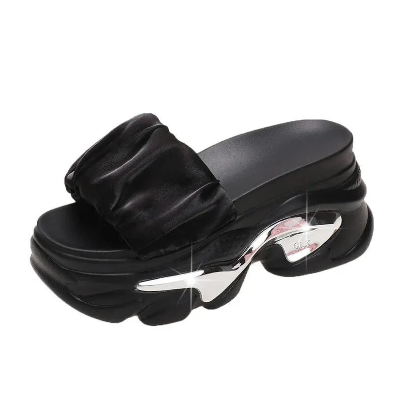 Joskaa 2024 New Chunky Sandals Comfortable