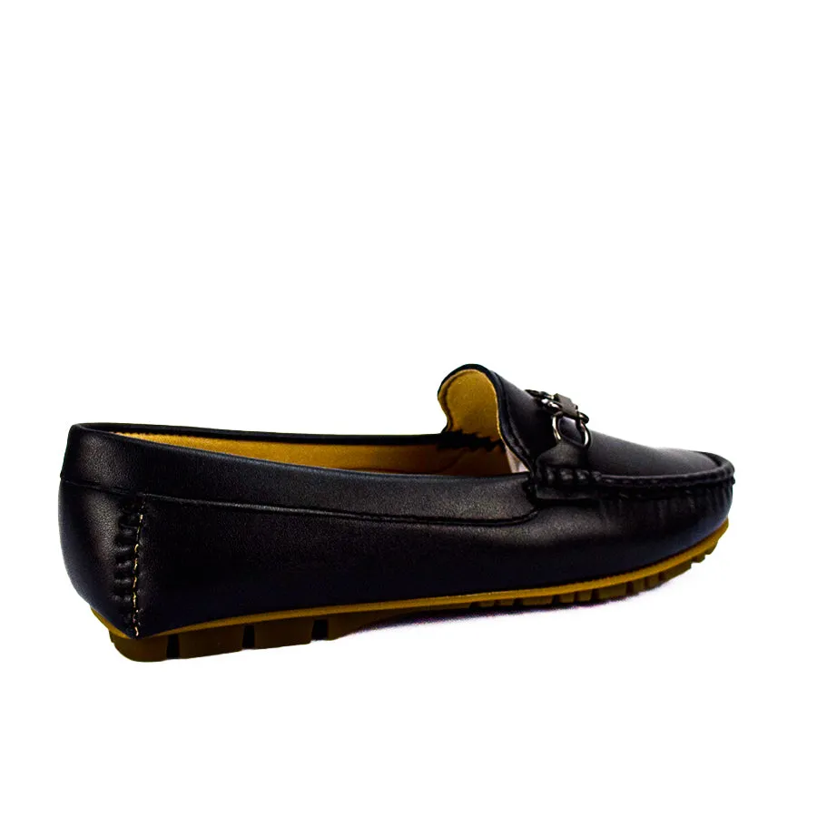 LX 22868 BLACK FORMAL LOAFERS