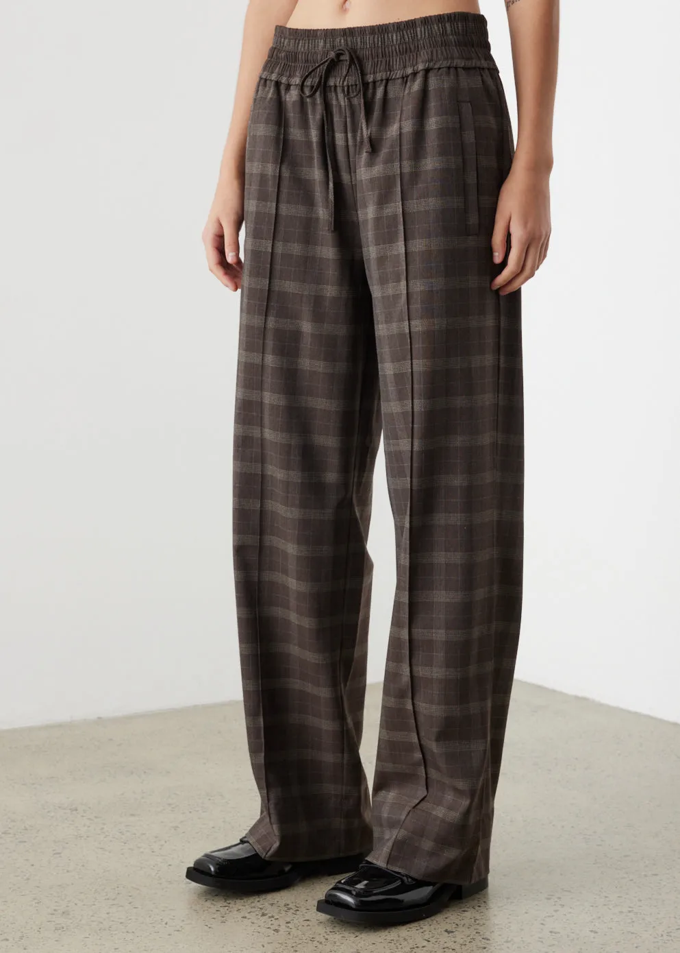 Plaid Suit Pants