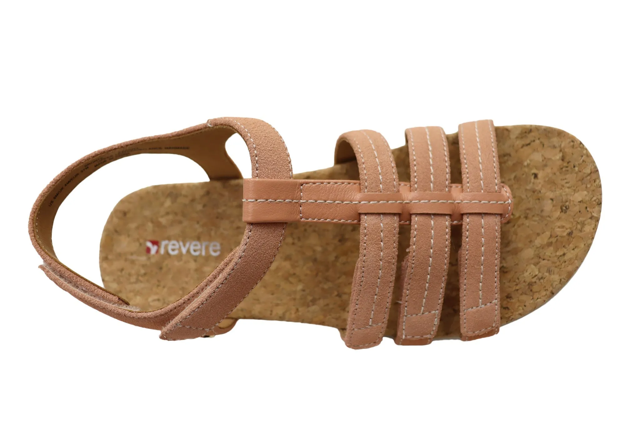 Revere Bronte Womens Comfortable Leather Sandals