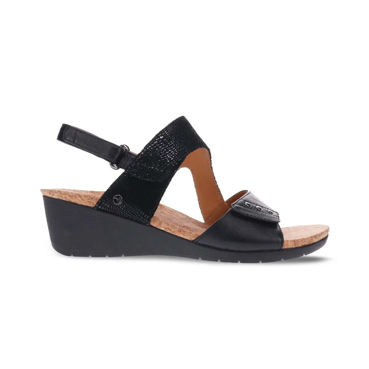 Revere Grenada Women Sandals In Black