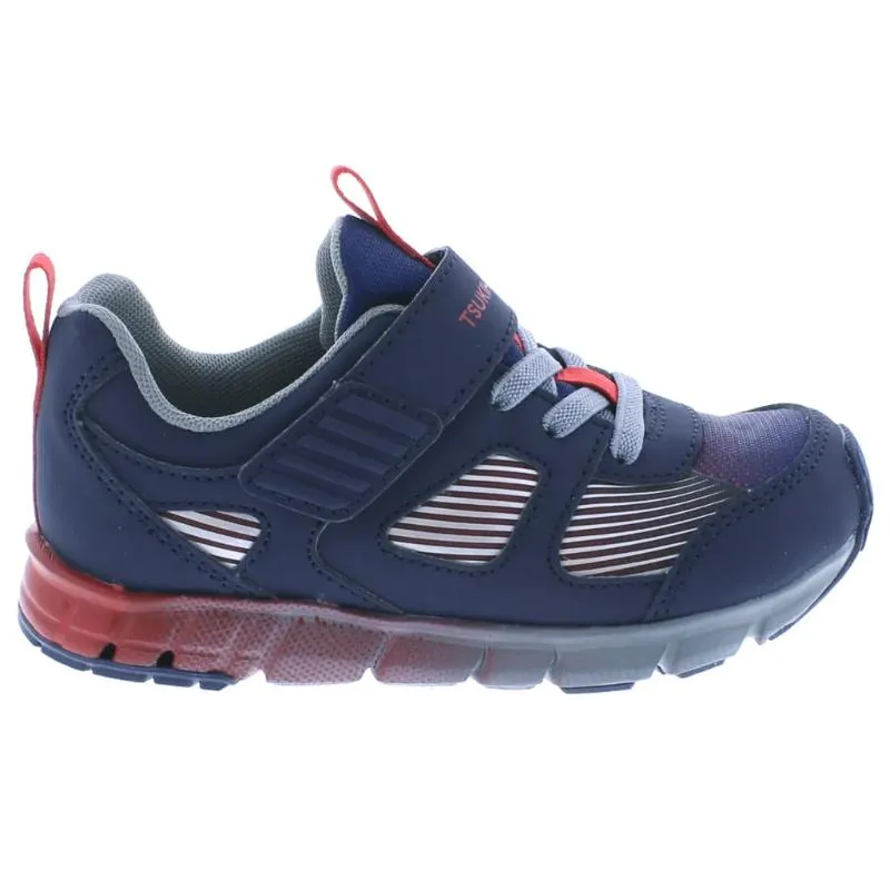 Tsukihoshi Streak Boys Running Shoes - Lightweight, Machine Washable Sneakers for Active Kids