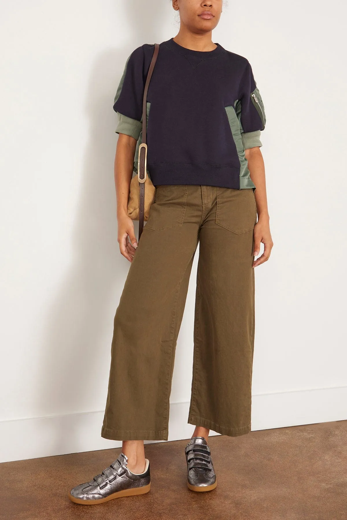 Virginia Pant in Safari Green