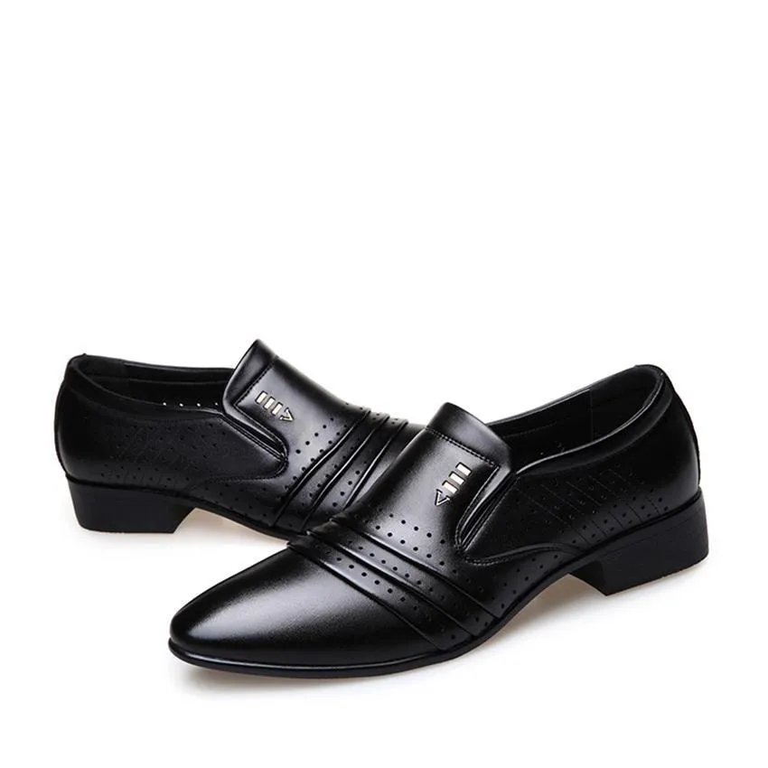 West Louis™ Breathable Formal Wedding Shoes