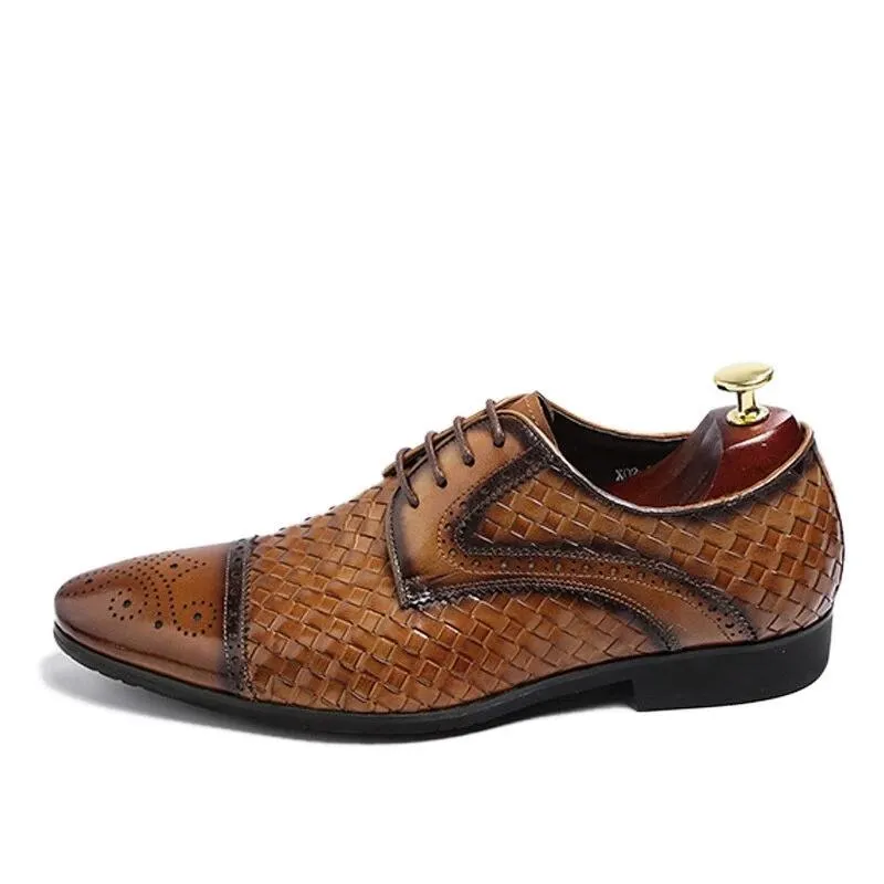 West Louis™ StylishFormal Genuine Leather Shoes