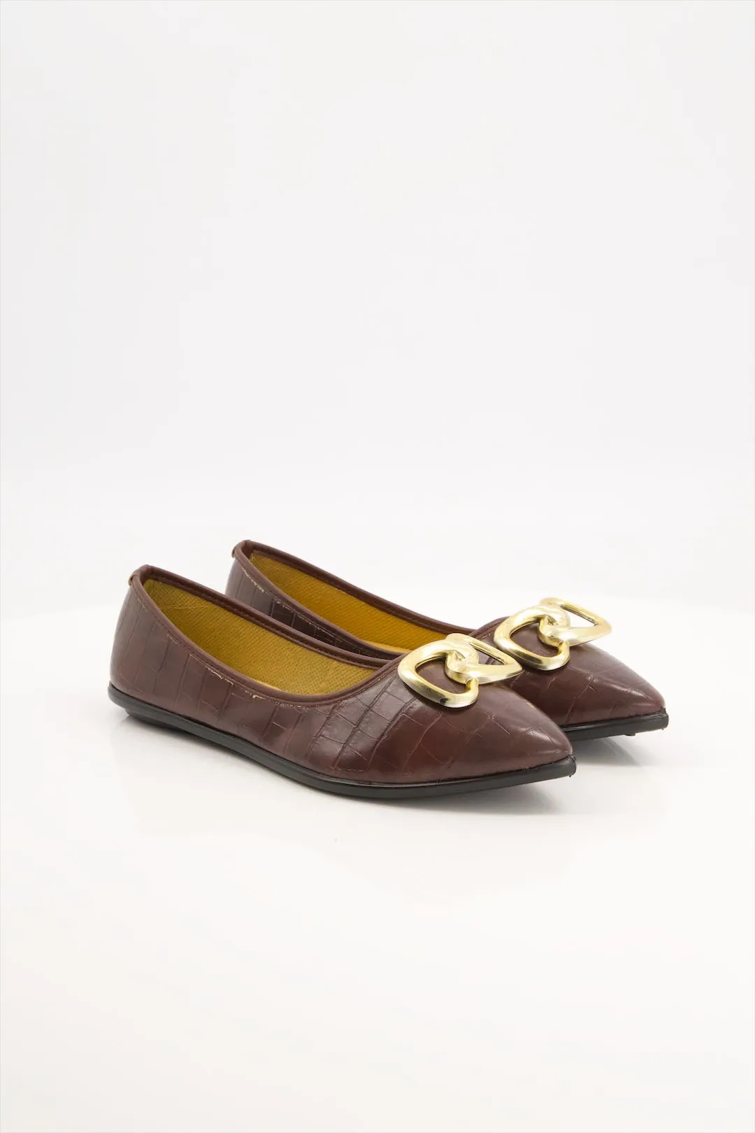 Women Comfy Brown Pump Shoes